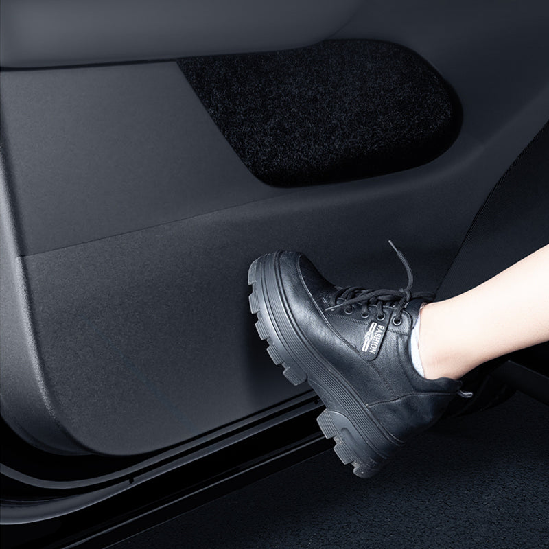 Tesla Model Y/3 Door Kick Panel Protectors - ABS Anti-Scratch Guard