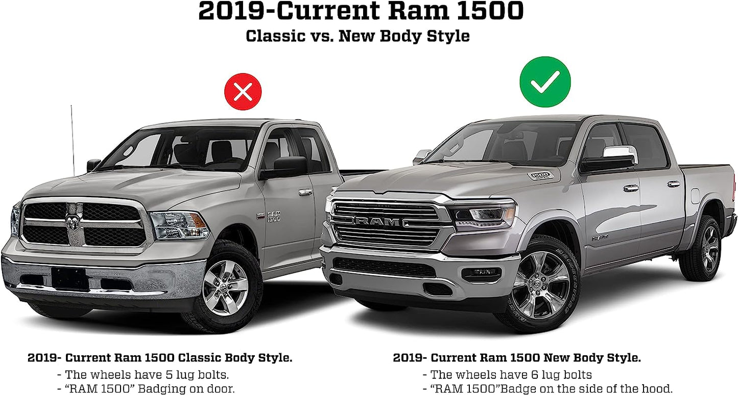 Under Seat Storage Box | Fits 2019 - 2024 Ram 1500 Crew Cab w/o Factory Storage Box - Black, 1 Pc. | 09421 - OMOTOR
