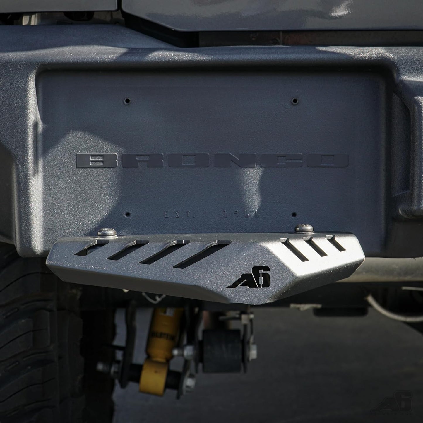 Agency 6 Rear Step Set for Ford Bronco 2021+, Easily Gain Access to Roof Top - Made in The USA - 1 Pair