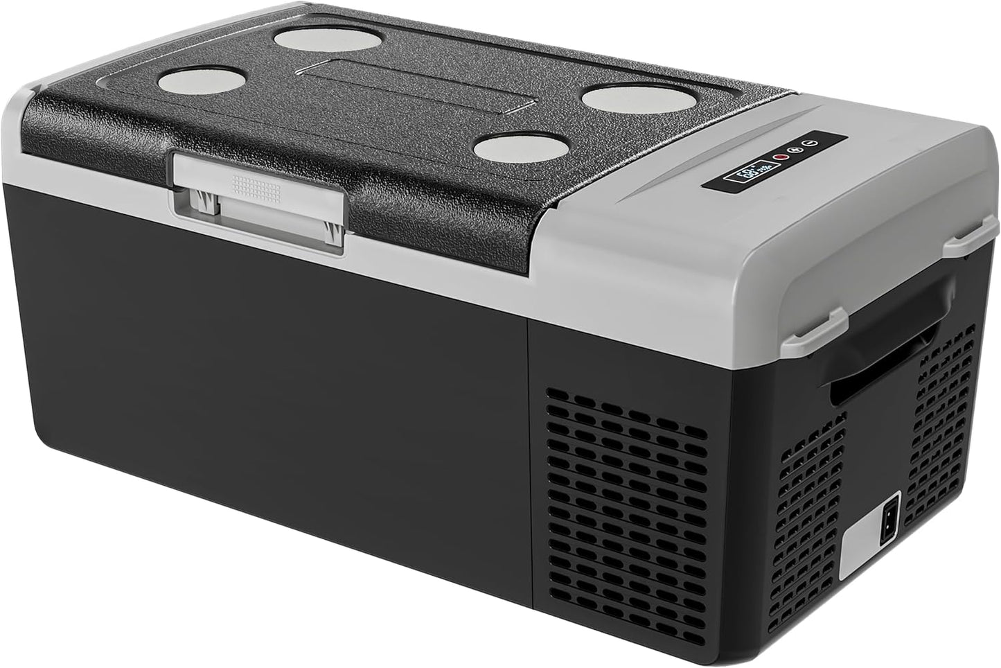 12 Volt Refrigerator Portable Fridge - 16Quart(15L) Electric Cooler Compressor fridge -4℉~68℉, 12/24V DC & 100-240V AC Car Refrigerator for Camping, RV, Fashing, Travel, Home