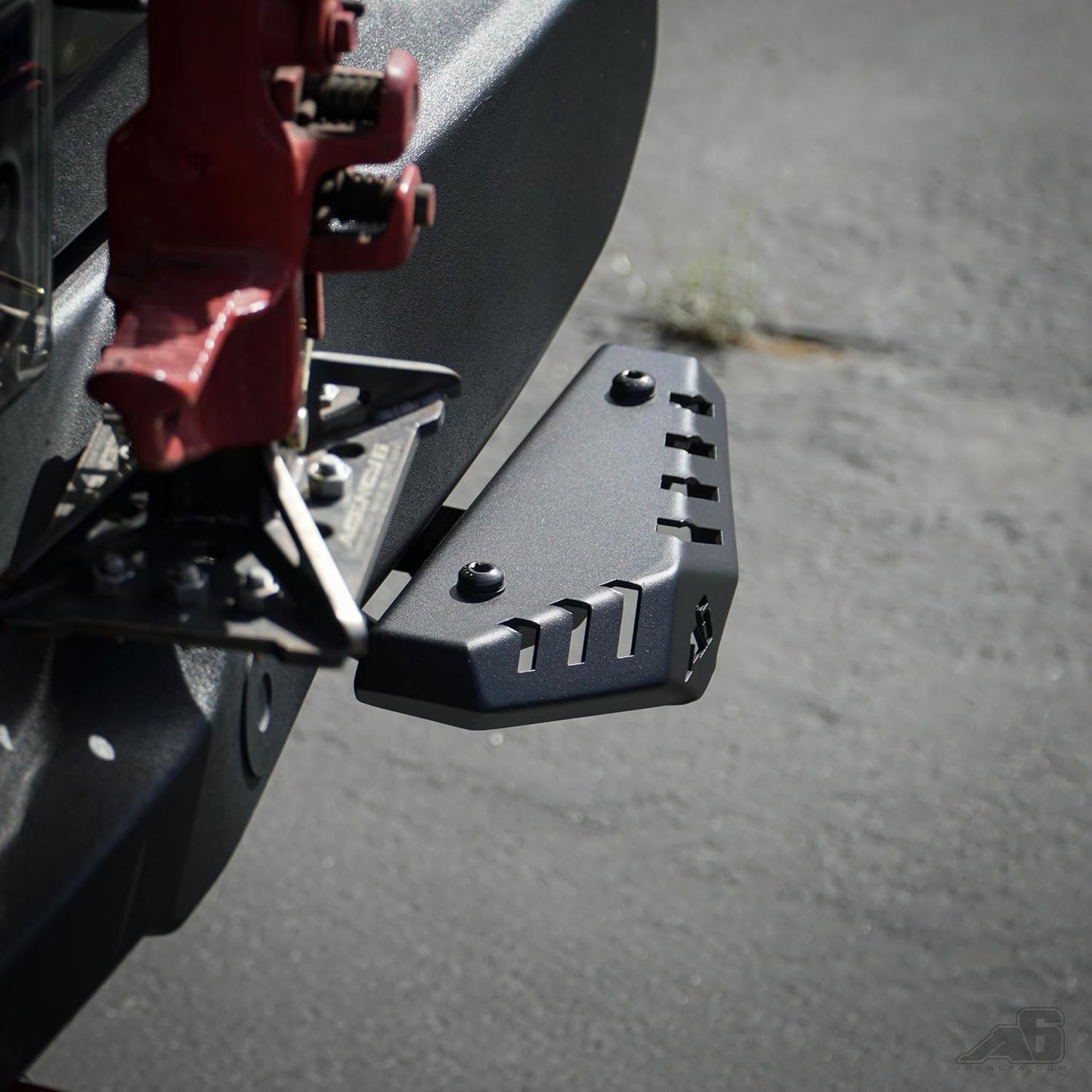 Agency 6 Rear Step Set for Ford Bronco 2021+, Easily Gain Access to Roof Top - Made in The USA - 1 Pair