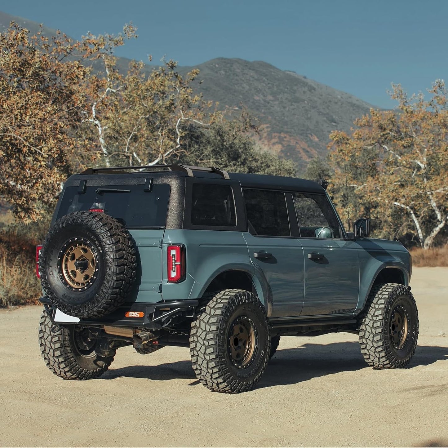 Half Short Roof Rack Fits for Ford Bronco 4-Door Hard Top 2021-2025 Cross Bars Roof Rack Rails Cargo Carrier Rooftop Rack Crossbars Accessories