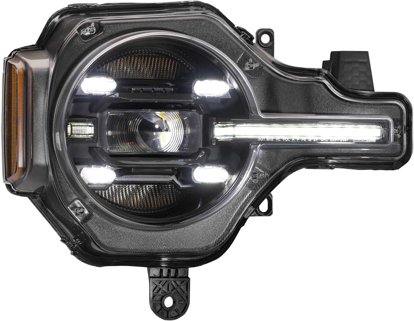 Morimoto XB LED Headlights Fits Ford Bronco 2021+ Plug and Play Headlight Assemblies, White DRL (LF497)