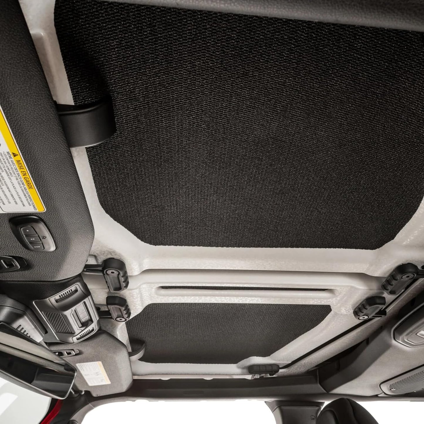 QuadraTop Acoustic Hardtop Headliner Kit - Fits Jeep Wrangler JLU, JKU & Gladiator JT 2007-2025 - Jeep Sound Deadening Roof Insulation - Jeep Gladiator Headliner (JL Unlimited 2018-2025)