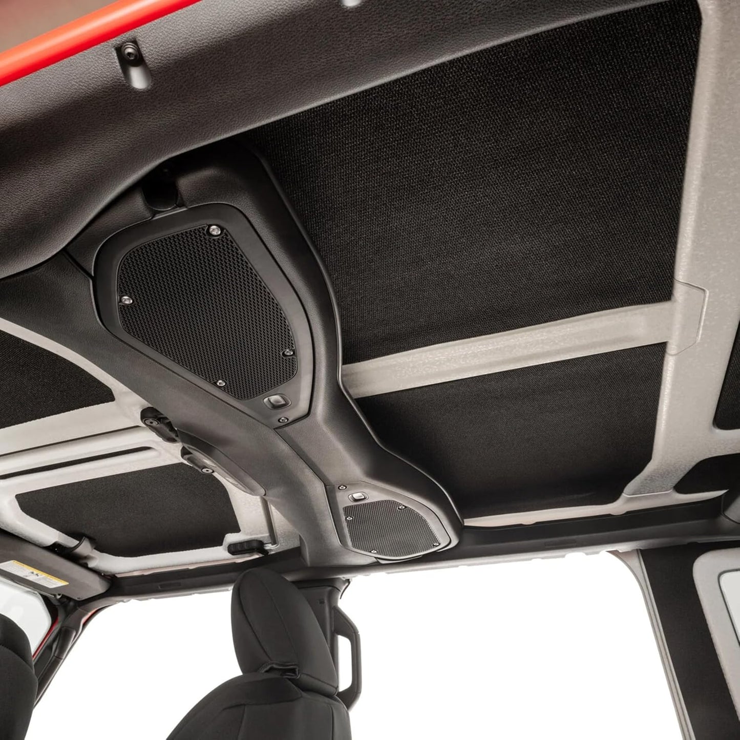 QuadraTop Acoustic Hardtop Headliner Kit - Fits Jeep Wrangler JLU, JKU & Gladiator JT 2007-2025 - Jeep Sound Deadening Roof Insulation - Jeep Gladiator Headliner (JL Unlimited 2018-2025)