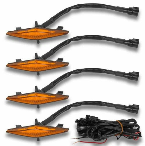 Raptor Style Amber Grill LED Lights Kit Fit For Toyota 4Runner TRD PRO 2014-2024 - OMOTOR