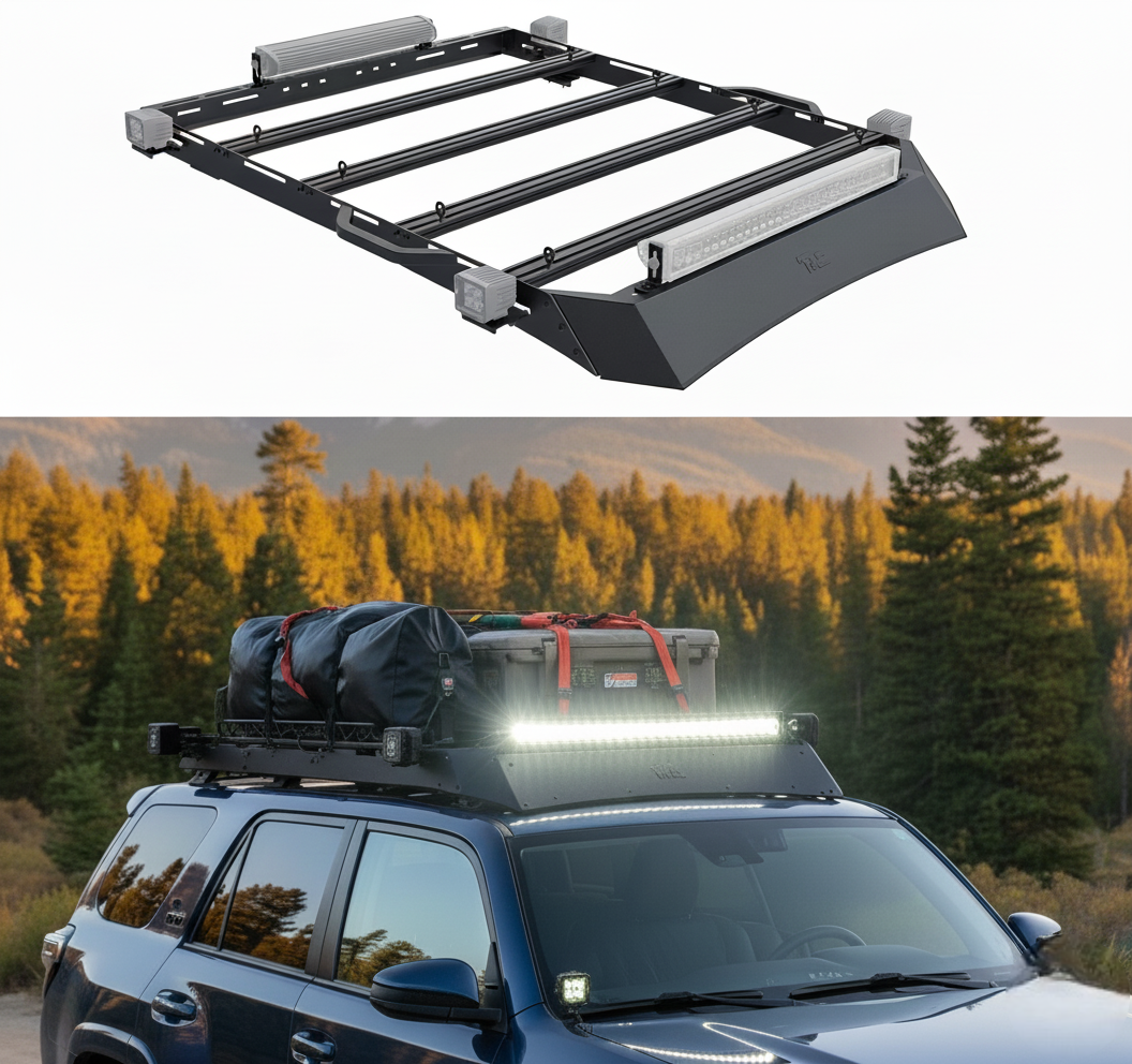 Roof Rack Compatible with 2024-2025 Tacoma Double Cab