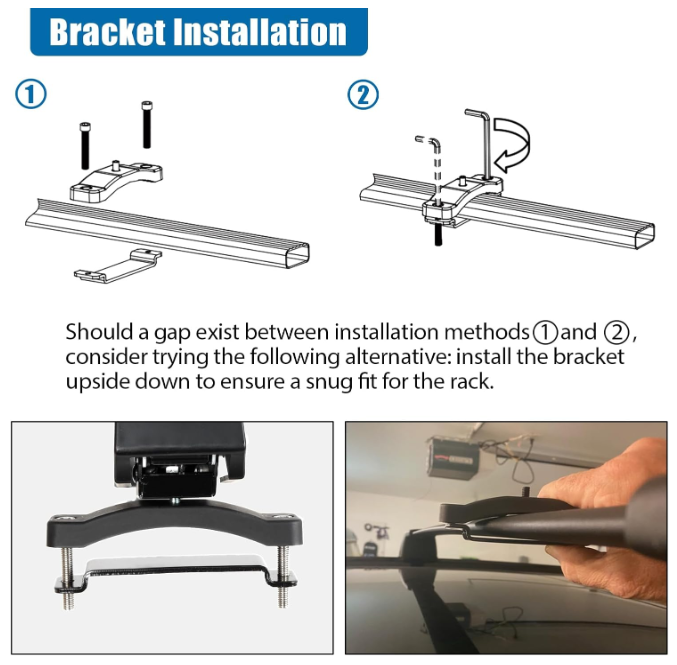Aluminum Ski Rack for Roof Rack fit 6 Pairs of Skis or 4 Snowboards - OMOTOR