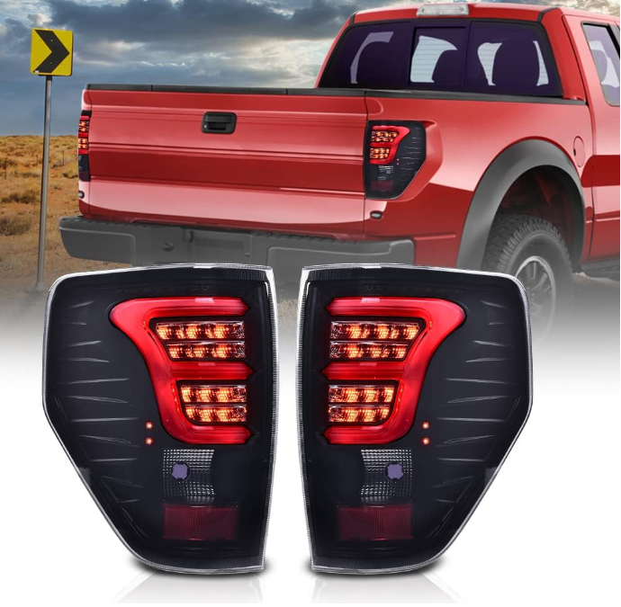 Tail Light Assembly Compatible with Ford F150 2009-2014 - OMOTOR