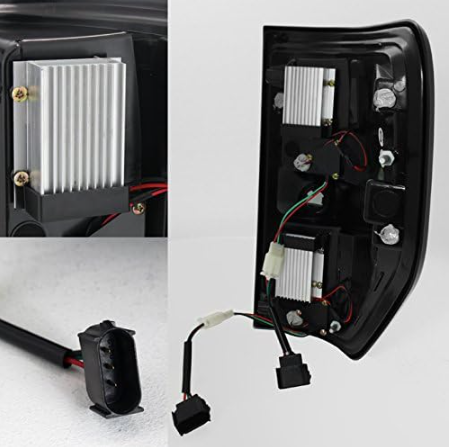 For 09-14 Ford F150 Pickup Truck Rear LED Tail Lights - OMOTOR