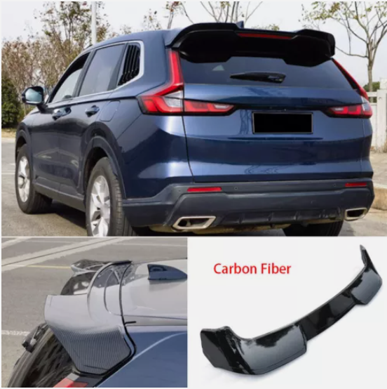 ABS Carbon Fiber For Honda CRV CR-V 2023-2024 Rear Spoiler Tail Trunk Lip Wing - OMOTOR