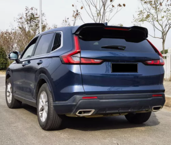 ABS Carbon Fiber For Honda CRV CR-V 2023-2024 Rear Spoiler Tail Trunk Lip Wing - OMOTOR
