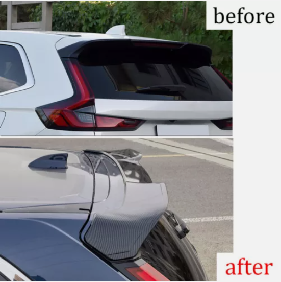 ABS Carbon Fiber For Honda CRV CR-V 2023-2024 Rear Spoiler Tail Trunk Lip Wing - OMOTOR