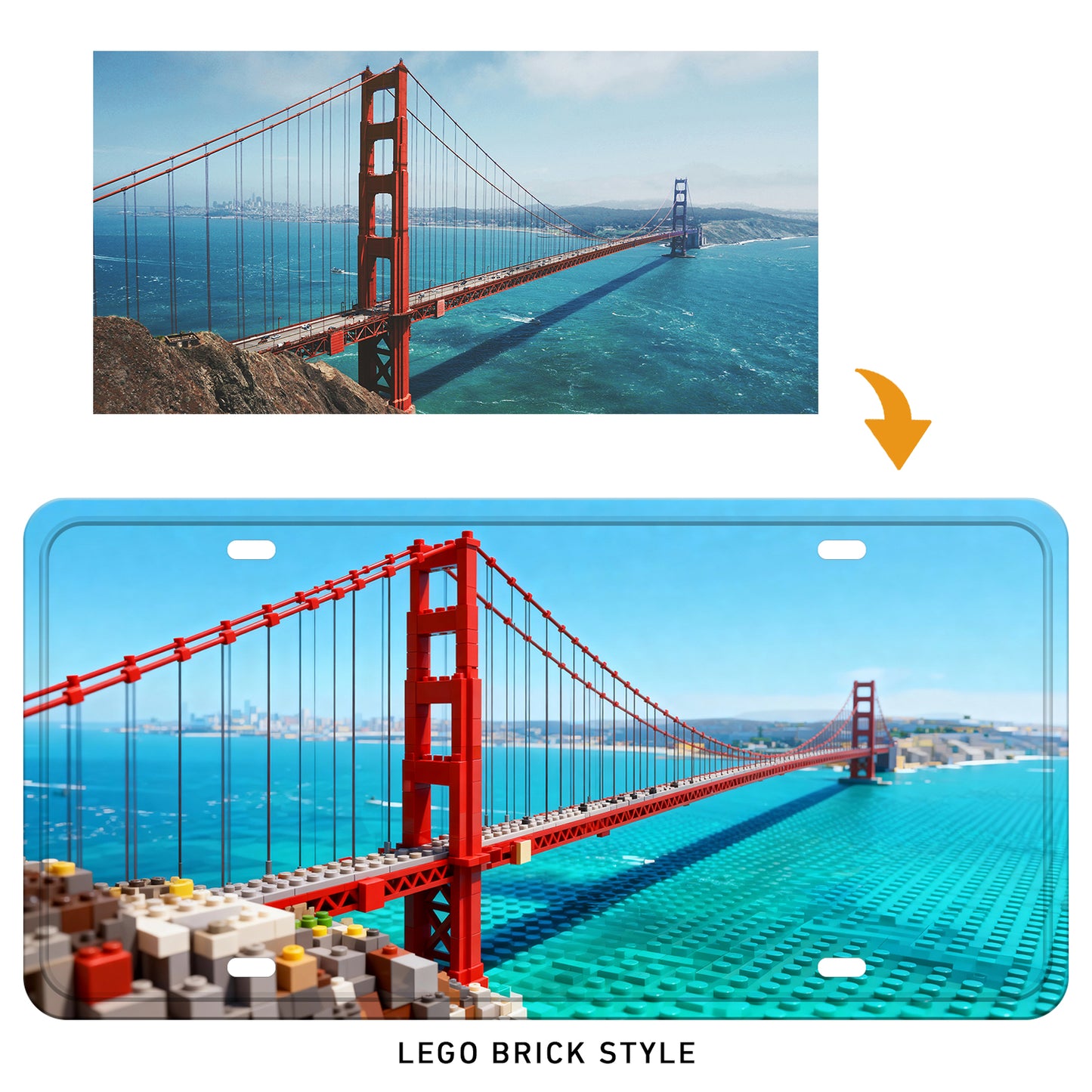 AI Customized license plates