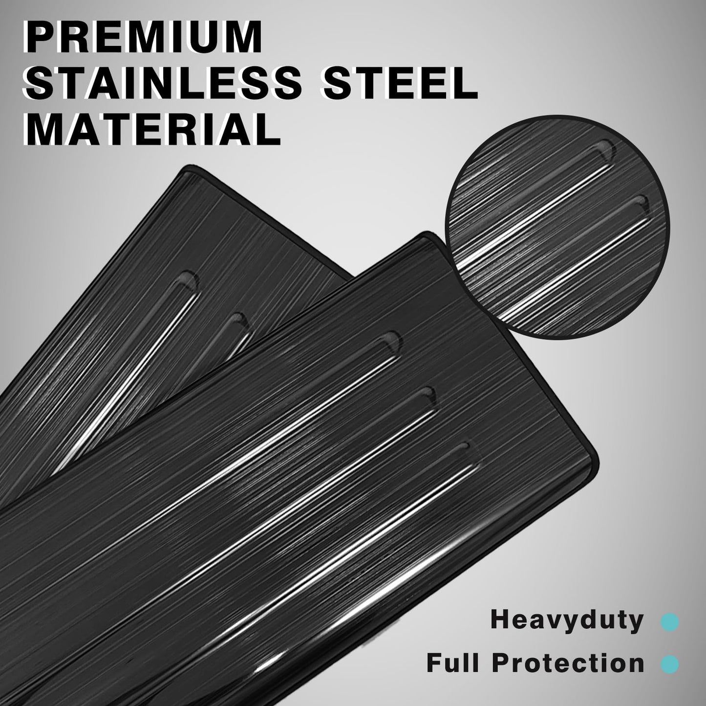 Metal Tailgate Top Protector Cover Compatible with Tesla Cybertruck 2024+ Accessories