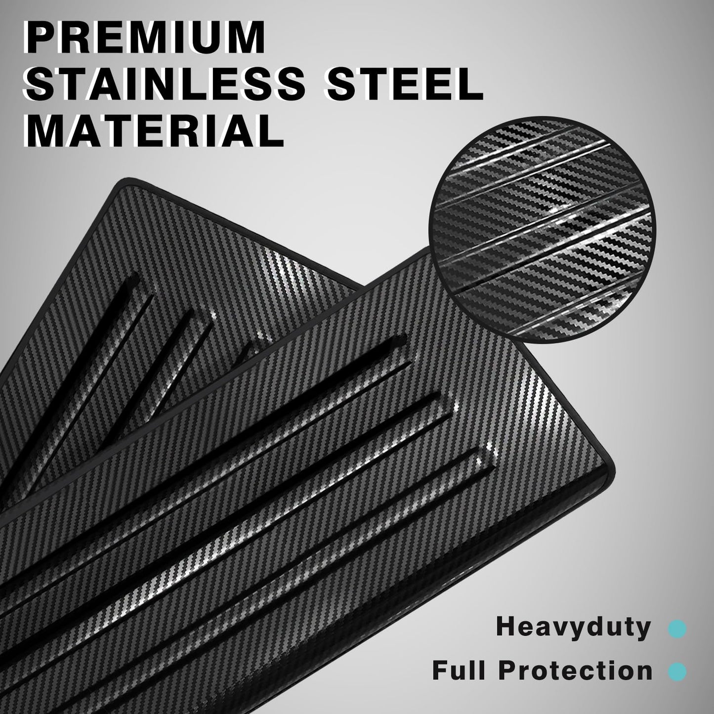 Metal Tailgate Top Protector Cover Compatible with Tesla Cybertruck 2024+ Accessories