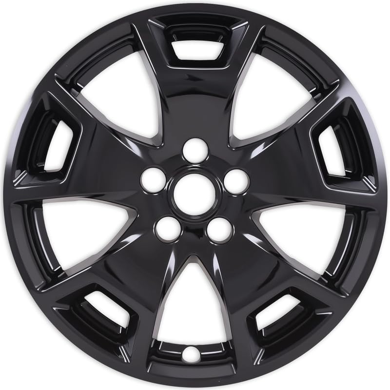 17 inches Gloss Black ABS Wheel Skin Compatible with 2021-2022 Ford Bronco Sport (Base Model)