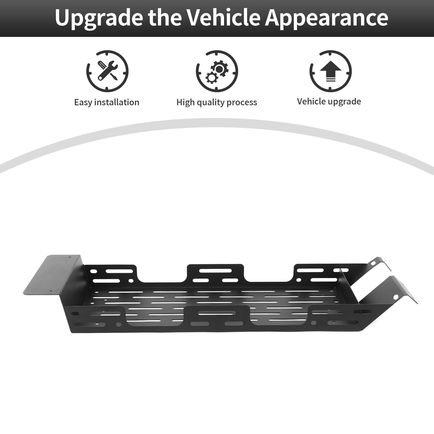 Rack Overhead Molle Panel Accessories Fit for 2018-2025 Jeep Wrangler JL JLU, for 2018-2025 Jeep Gladiator JT - OMOTOR