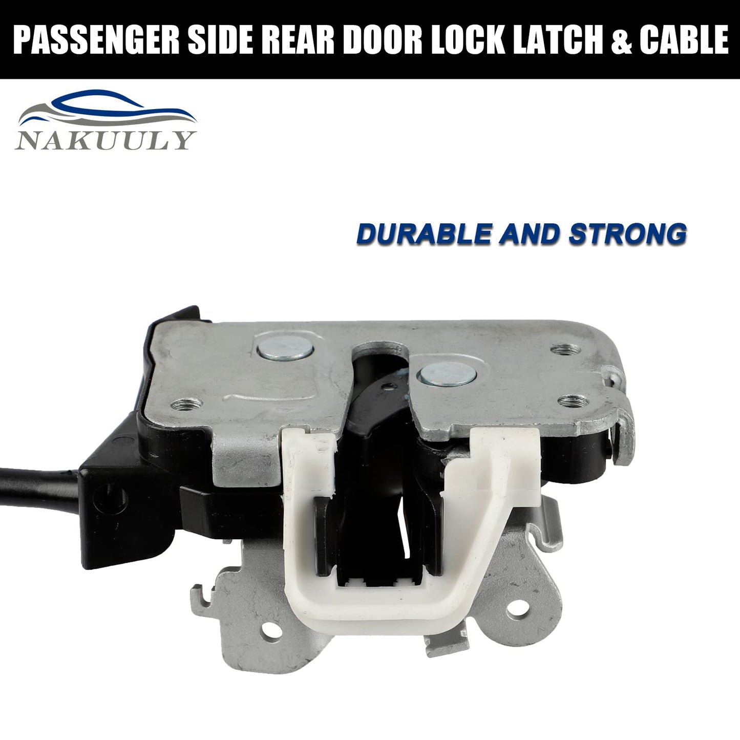 Rear Door Latch Lock Cable Assembly Compatible with F-250 F-350 F-450 F-550