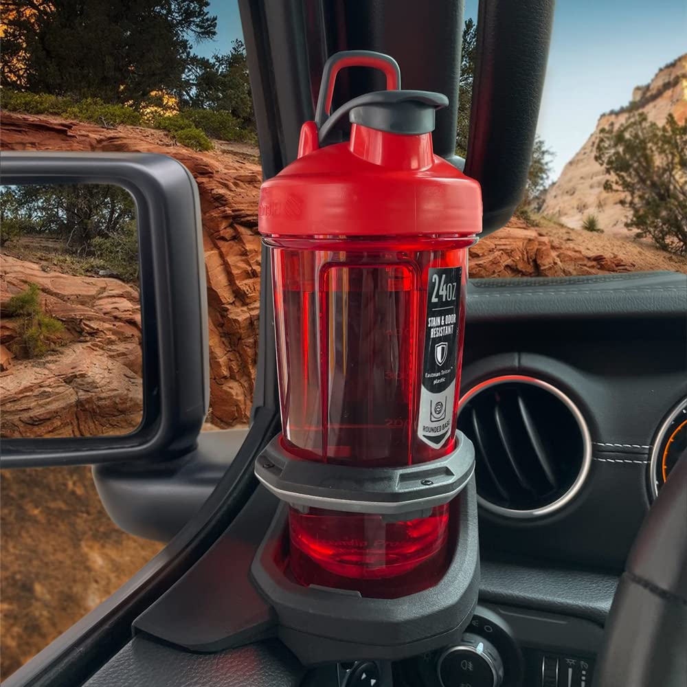 Cup Holder for Jeep Wrangler (JL) / Gladiator (JT) 2018-2025 - OMOTOR