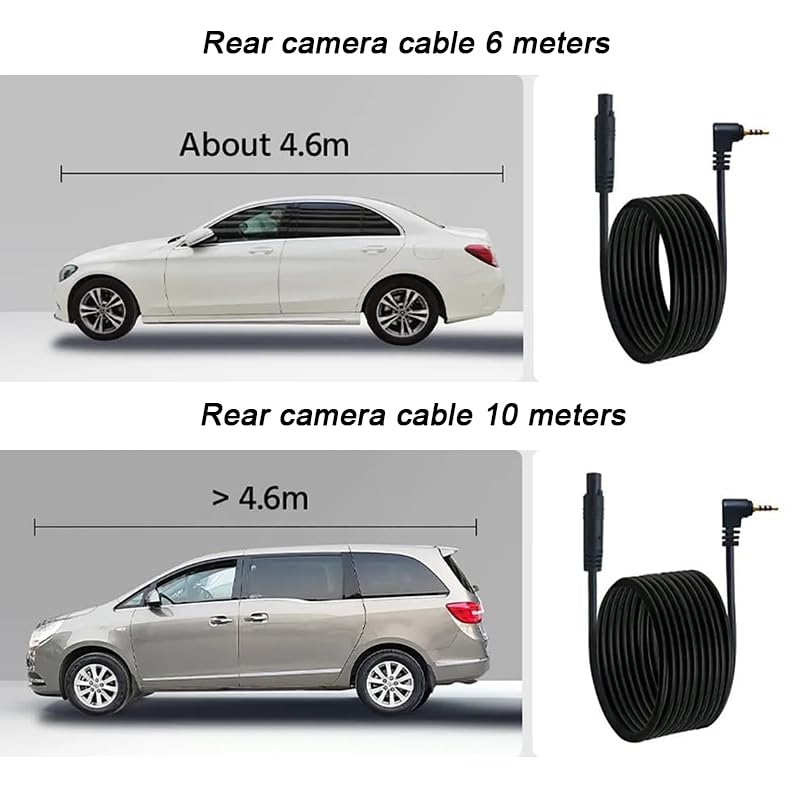 10'' Mirror Dash Cam for Jeep Wrangler JL Unlimited 4-Door 2018 - 2024