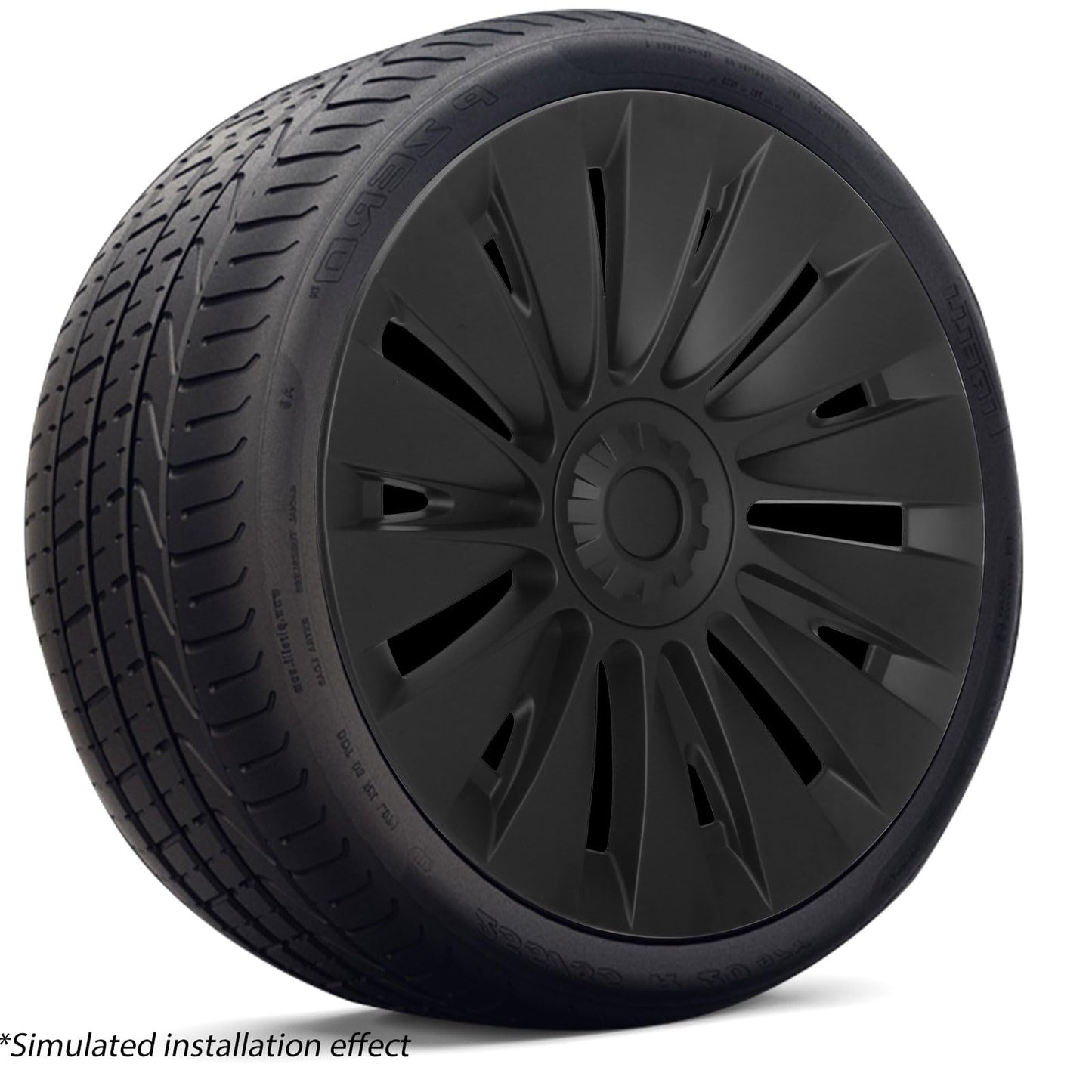 19 Inch Wheel Covers for Tesla Model Y Accessories 2021-2024