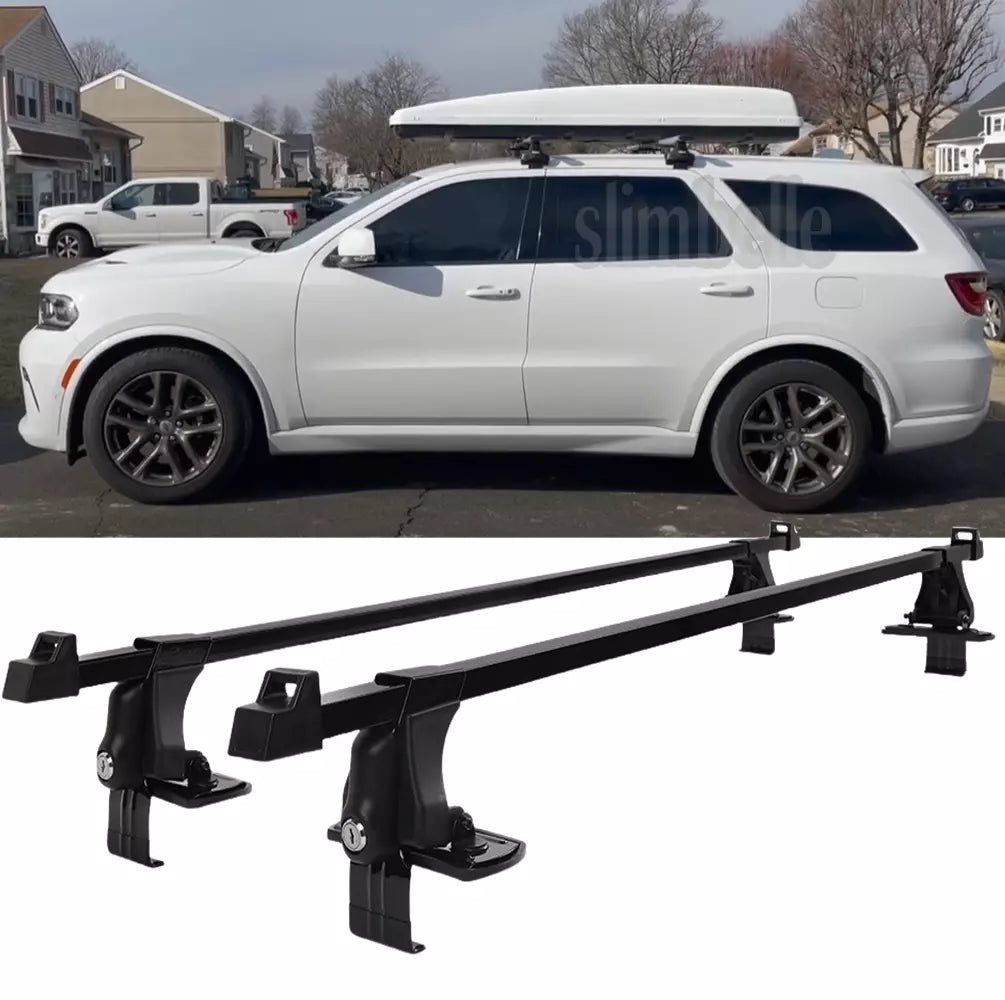 For Dodge Durango 2011-2024 54" Car Top Roof Rack Cross Bars Cargo Carrier