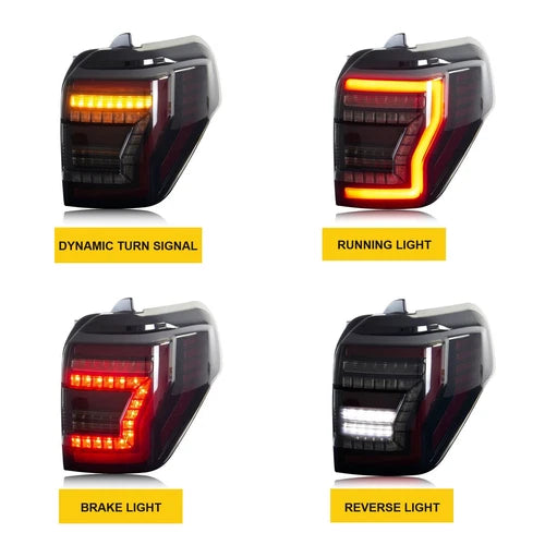 New Toyota 4Runner Lifestyle Stealth Tail Lights(2010-2024)
