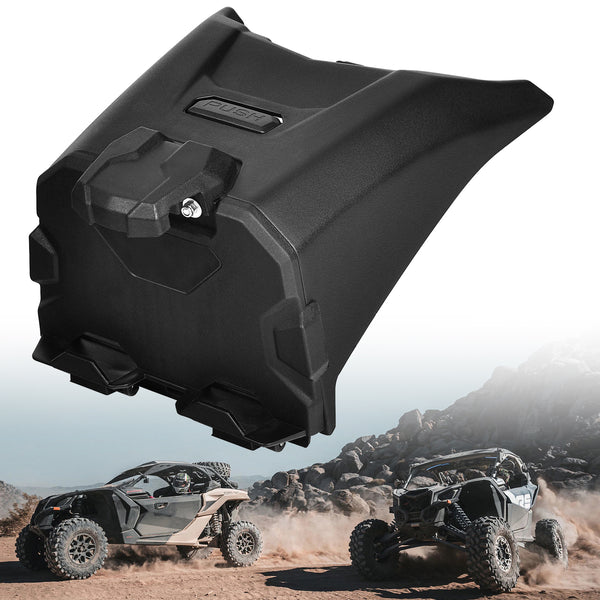 Electronic Device Tablet Phone Holder Compatible for 2017-2022 Can Am Maverick X3 Storage Box Organizer - OMOTOR