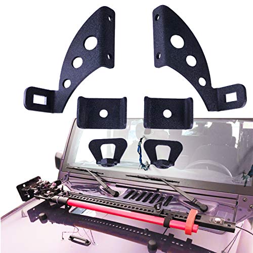 Hi Lift Jack Mount Hood Hinge/Door Hinge Bracket - OMOTOR