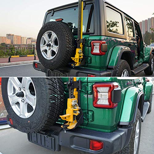 Off-Road JL Tailgate High Lift Jack Mount Bracket - OMOTOR
