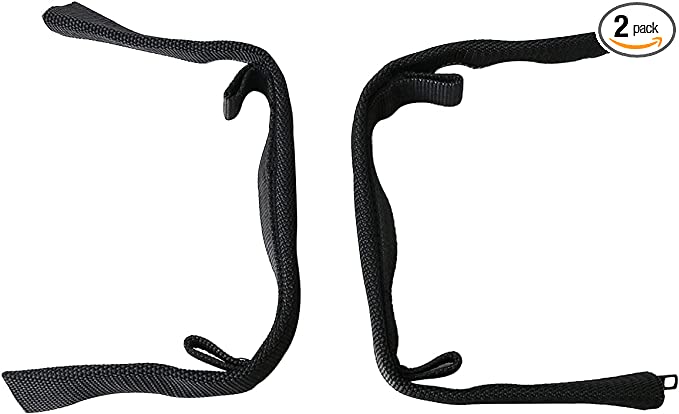 Door Strap for Jeep, Heavy Duty Strong Door Limit Strap with Zipper for 2007-2023 Jeep Wrangler JK JKU JL JLU Gladiator JT (Black) - OMOTOR