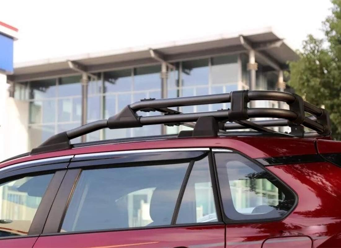 Roof Rack Cargo Basket for 2010-2024 Toyota 4Runner Rooftop Luggage Carrier Aluminum - OMOTOR