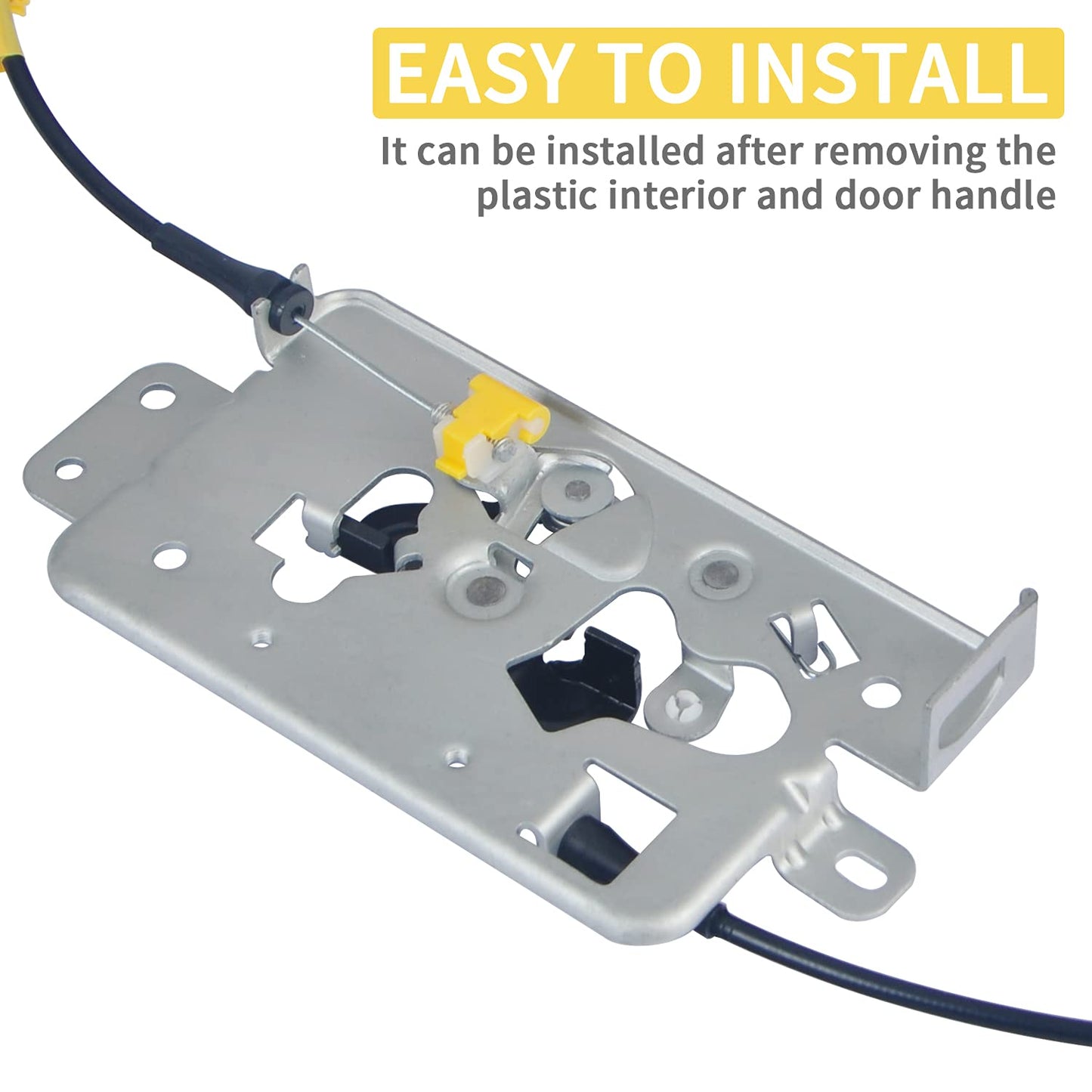 Rear Door Lock Latch Cable Compatible with 2004-2008 Ford F150 - OMOTOR