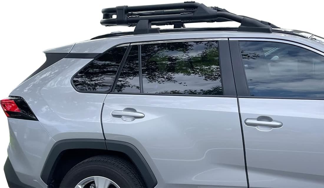 Heavy Duty Roof Racks Basket for 2019 2020 2021 2022 2023 2024 Toyota RAV4 Rooftop Cargo Carrier Luggage Basket - OMOTOR