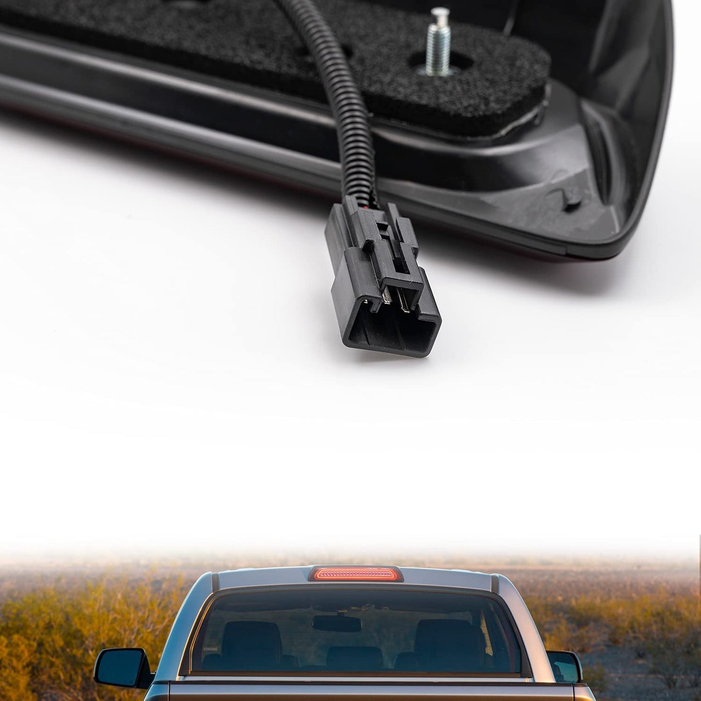 Led Third Brake Light Replacement for 2007-2021 To-yo-ta Tundra XK50 Pickup Trucks - OMOTOR