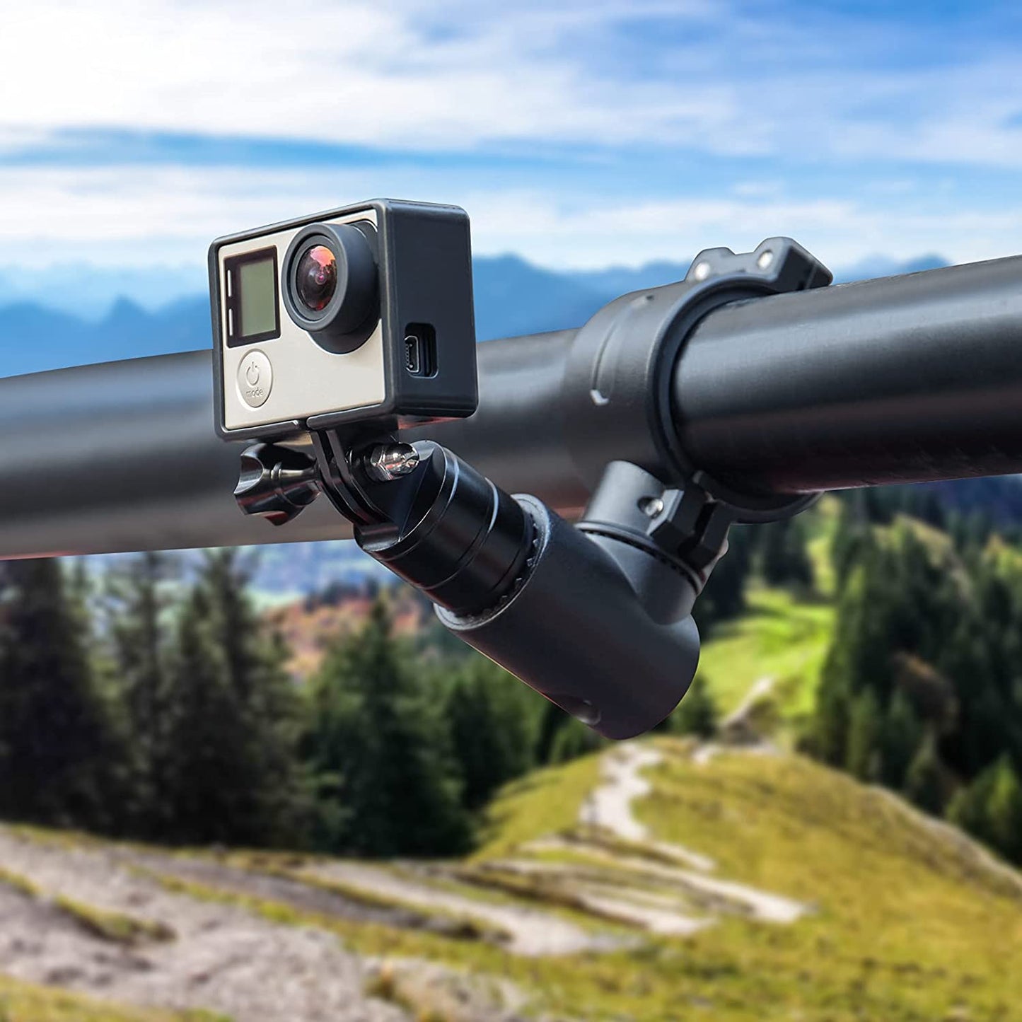 UTV ATV Mount Compatible with GoPro for Roll Cage and Bars - OMOTOR