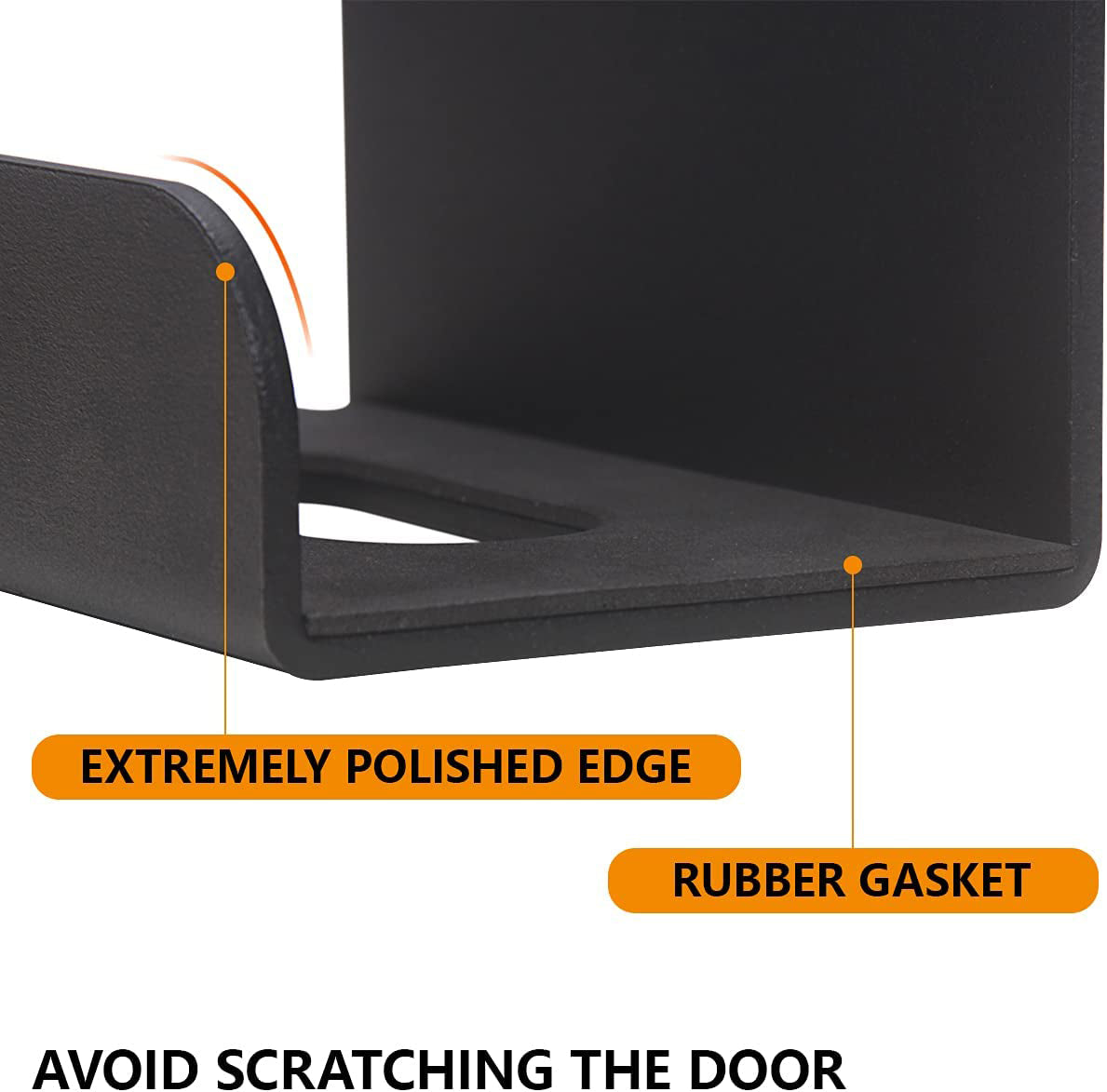 Storage Door Hangers Compatible with Jeep, Wall Mount Door Hangers 4pcs - OMOTOR