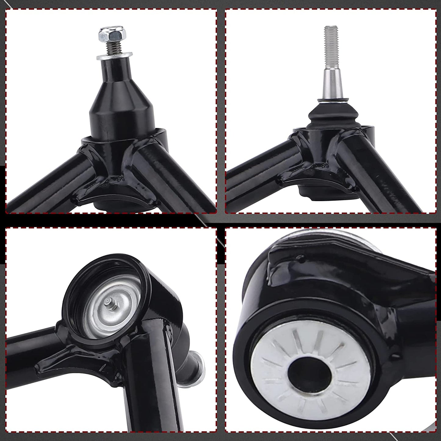 2-4" Front Upper Control Arms For 2007-2018 Silverado 1500 GMC Sierra 1500 with Ball Joint - OMOTOR