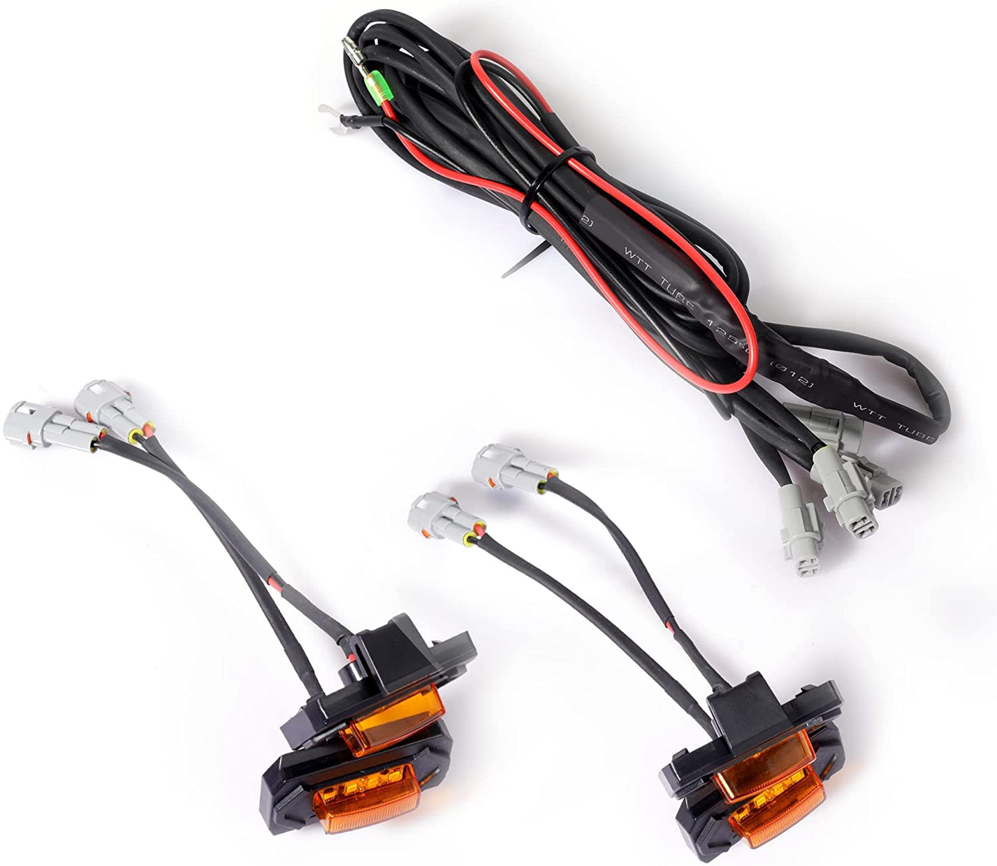 Upgraded Seven Sparta Grill LED Lights 4 PCS Compatible with Toyota Tacoma 2020-2023 - OMOTOR