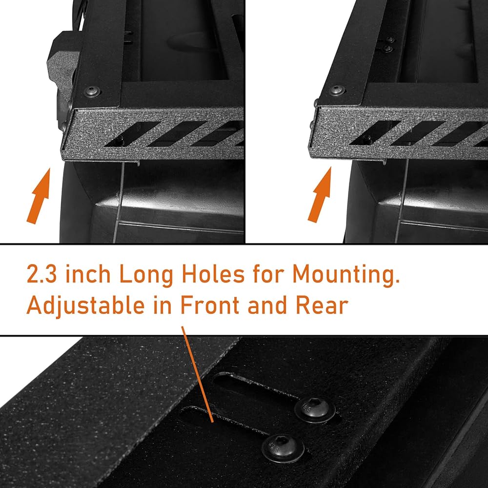 Roof Rack Cargo Basket for 2007-2018 Jeep Wrangler JK Unlimited 4-Door Hardtop Heavy Duty Steel Luggage Carrier - OMOTOR