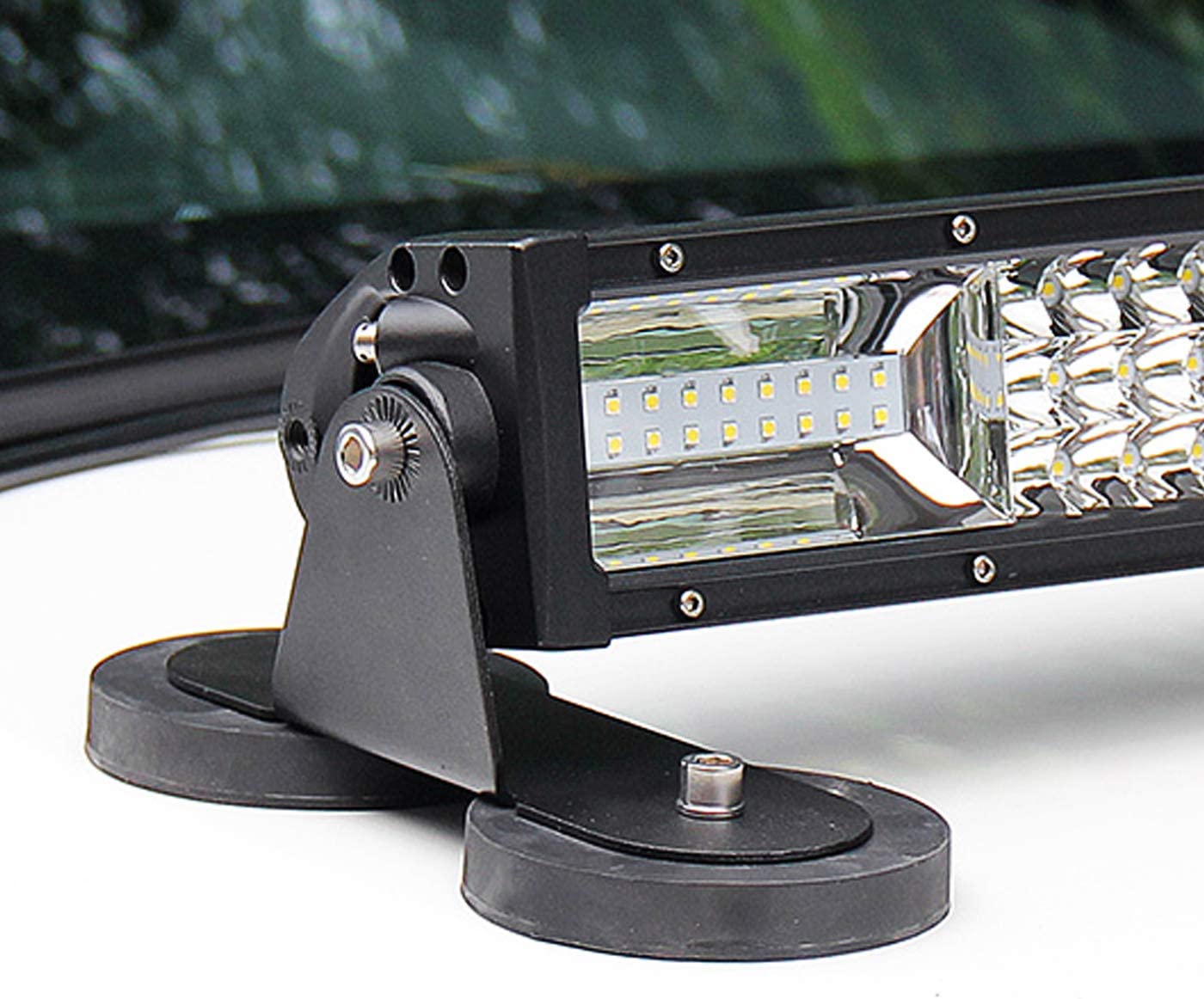 Powerful Mount Bracket Sucker Holder Magnetic Base f/Roof Led Light Bar Offroad - OMOTOR