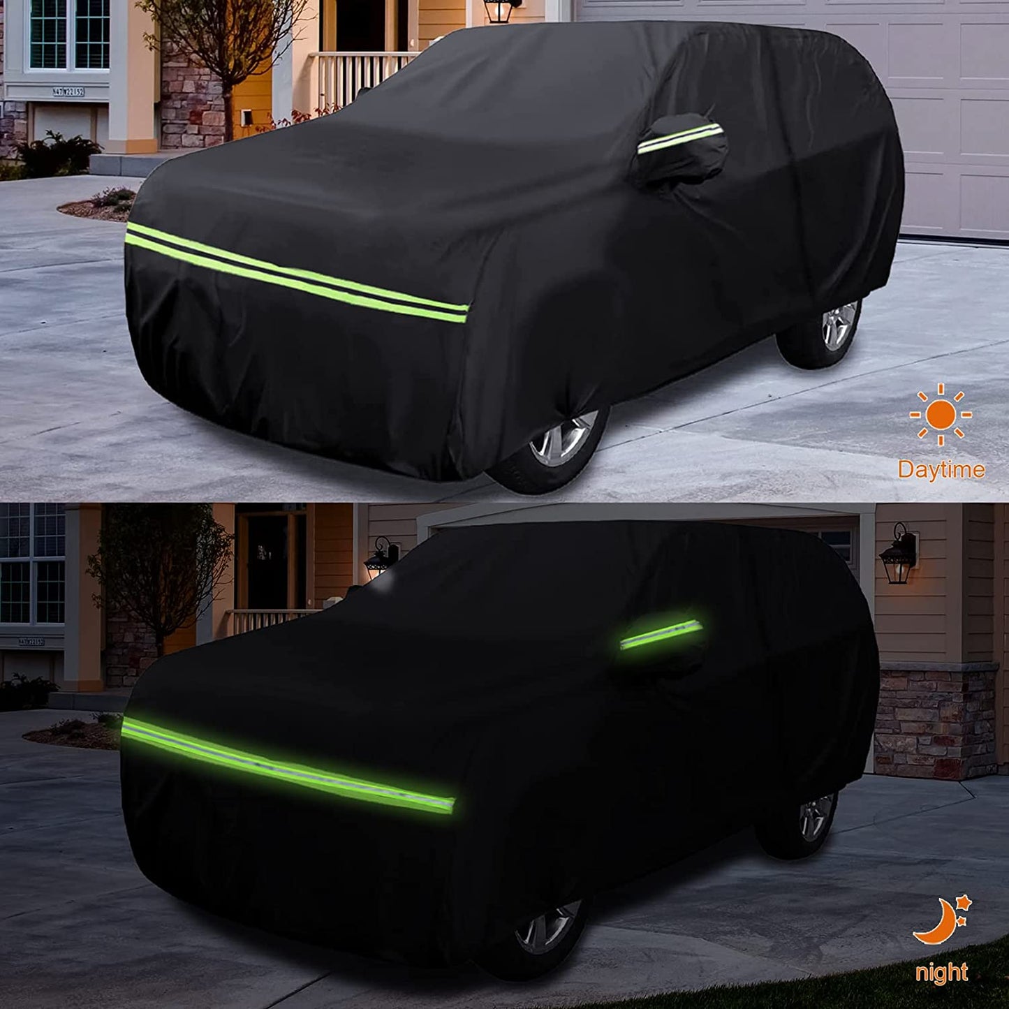 Waterproof Car Covers Replace for 2002-2022 Toyota 4runner, 6 Layers All Weather Custom - OMOTOR