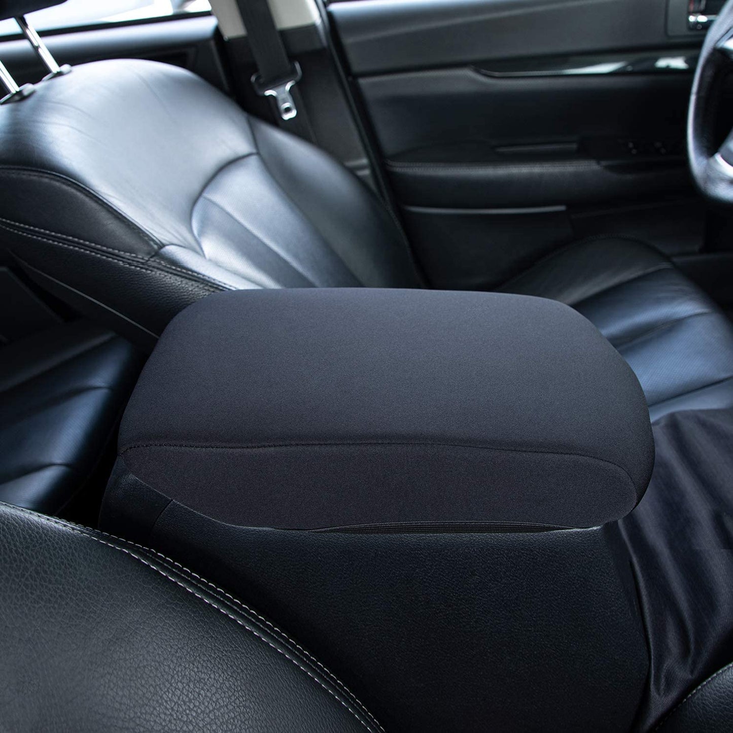 Center Console Armrest Cover Compatible with 2010-2023 Toyota 4Runner Accessories Customized Neoprene Center Console Protector - OMOTOR