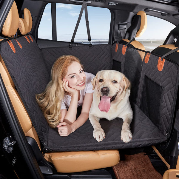 Back Seat Extender ,Dog Car Seat Cover, Camping Air Mattress, Hammock Travel Bed,Non Inflatable Car Bed Mattress for Car SUV Truck - OMOTOR