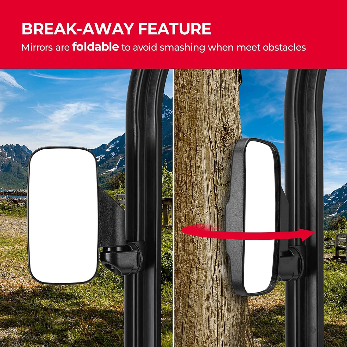Ranger Side Mirrors - OMOTOR