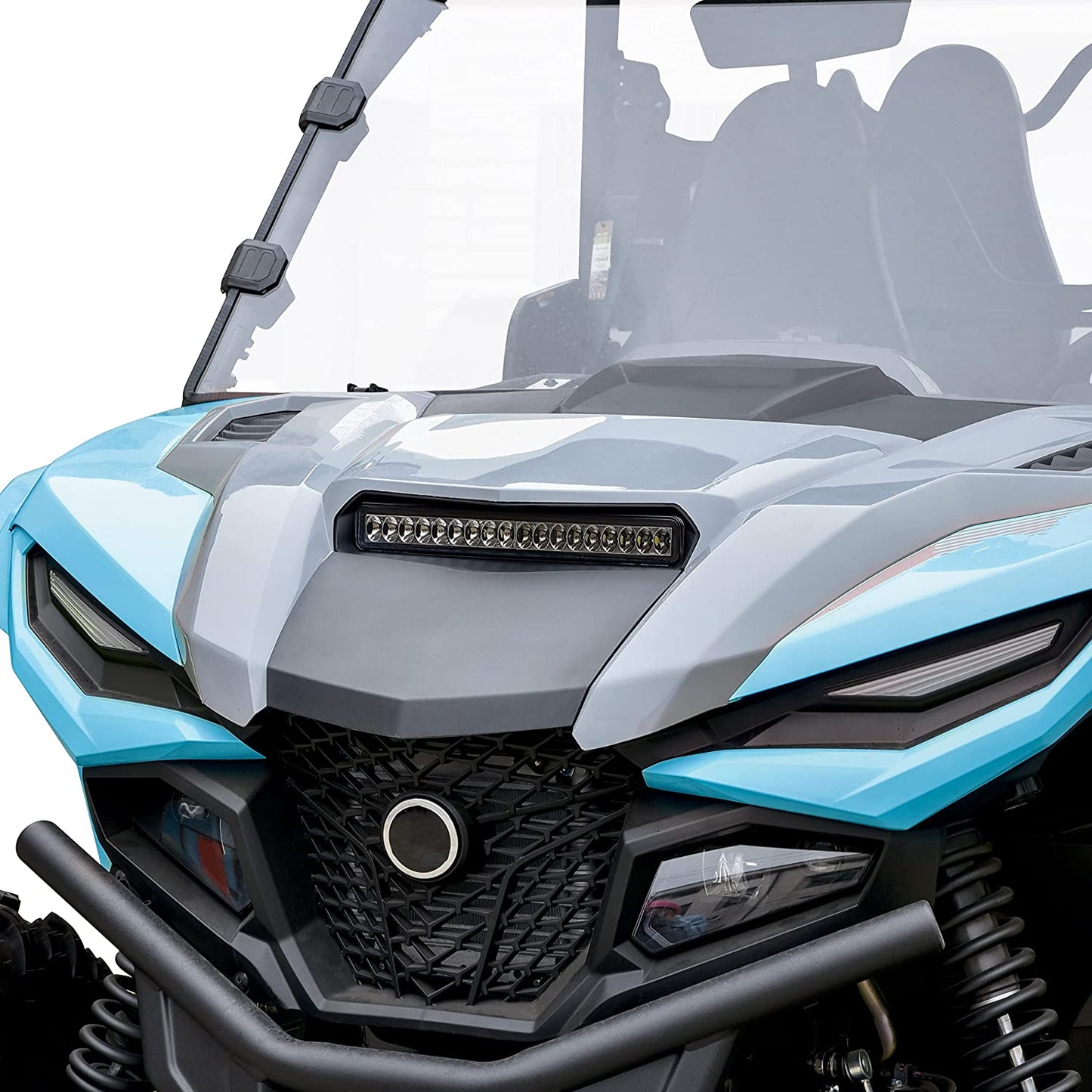 LED Hood Scoop Light for Yamaha RMAX 1000,Yamaha Wolverine RMAX2 1000 / RMAX4 1000 2021 2022 2023 - OMOTOR