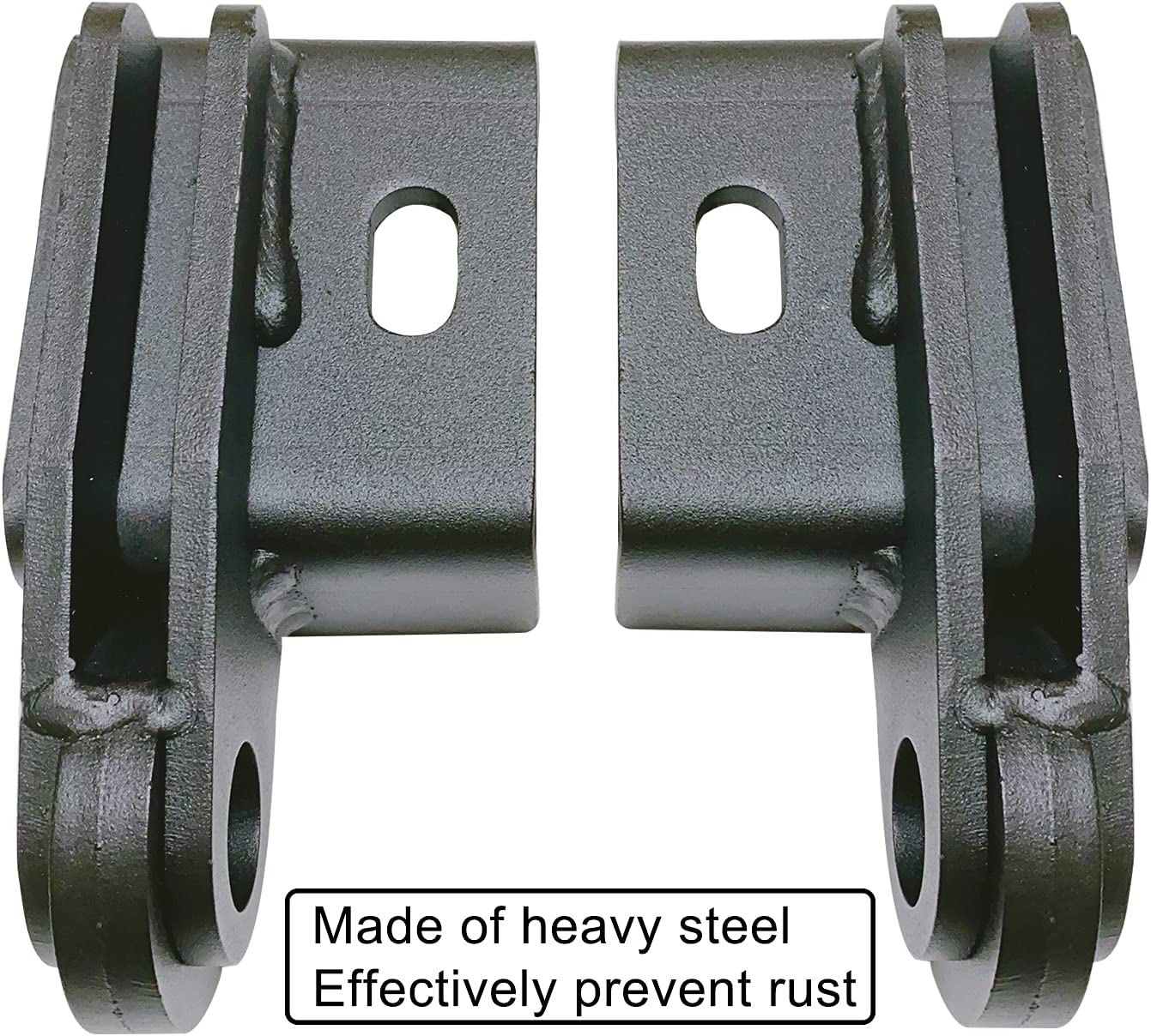 Omotor Front Demon Tow Hook Bracket with 3/4 inch Shackles Fit for Toyota Tacoma 2009-2021 Demon Shackle Mount - OMOTOR