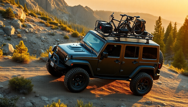 Conquer the Trails with Ease: A JL Wrangler Roof Rack Modification Guide