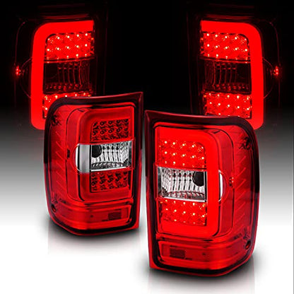 C-Type Led, Halogen, Tube Clear Replacement Car Brake Tail Lights For 2001-2011 Ford Ranger